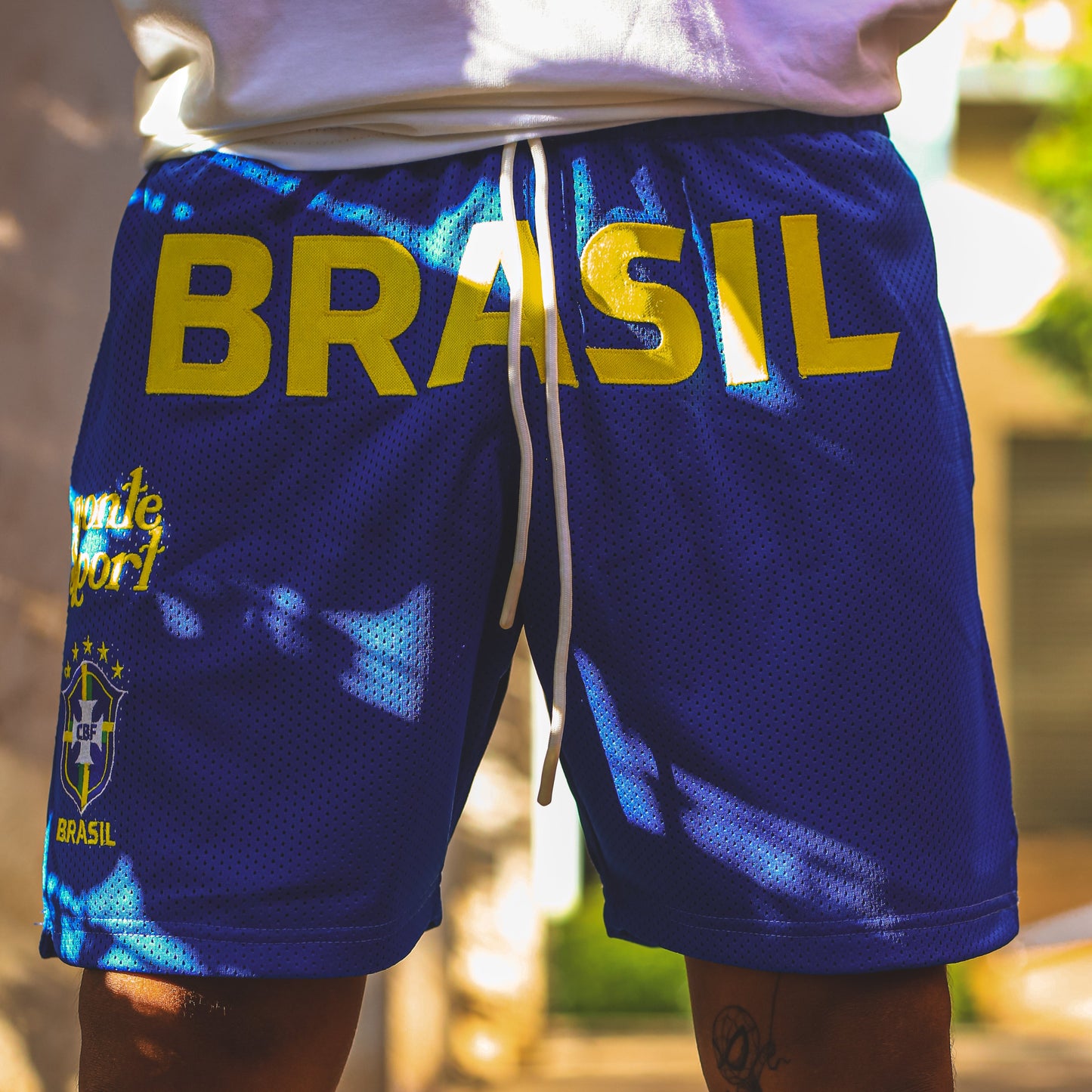 Monté BRAZIL "VINICIUS” Mesh Shorts