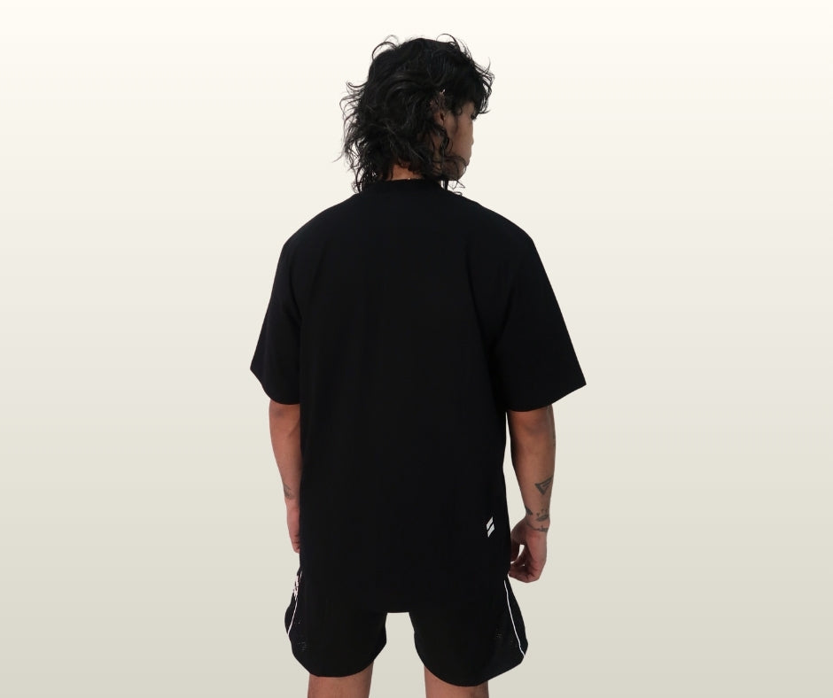 Monté Essential Oversized Tee "Onyx Black"