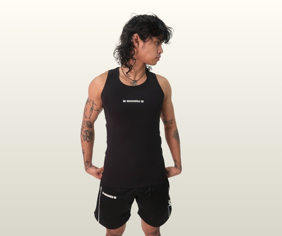 Monté Black Tank