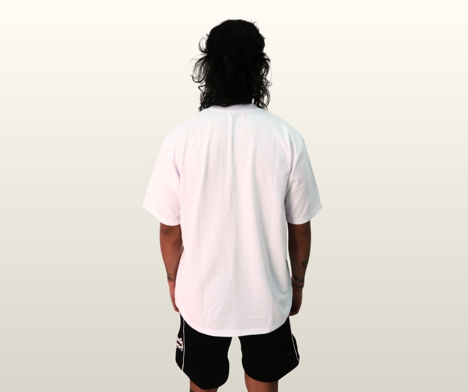 Monté Essential Oversized Tee "Summit White"