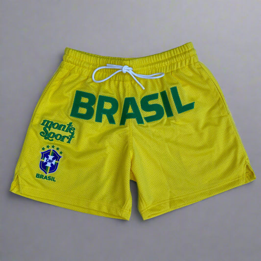 Monté BRAZIL "NEYMAR” Mesh Shorts