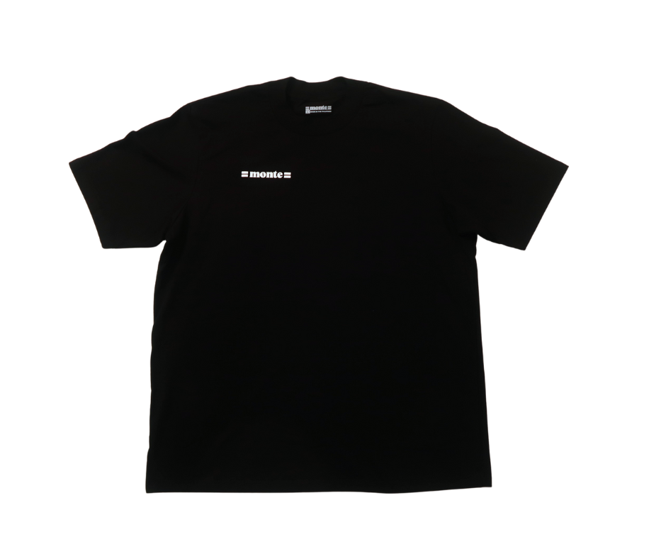 Monté Essential Oversized Tee "Onyx Black"