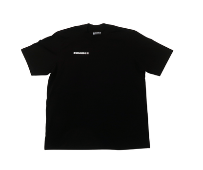 Monté Essential Oversized Tee "Onyx Black"