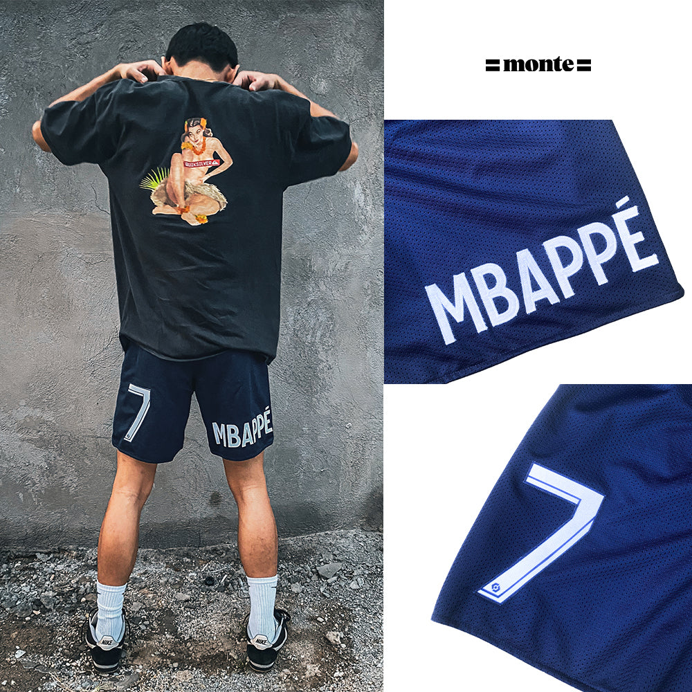 Monté “MBAPPÉ” Mesh Shorts