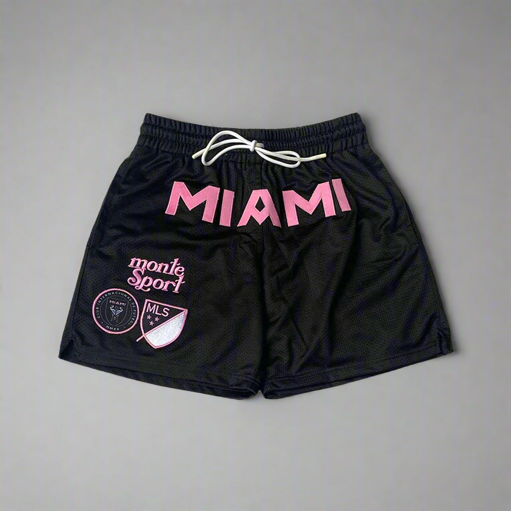 Monté “MIAMI MESSI” Mesh Shorts