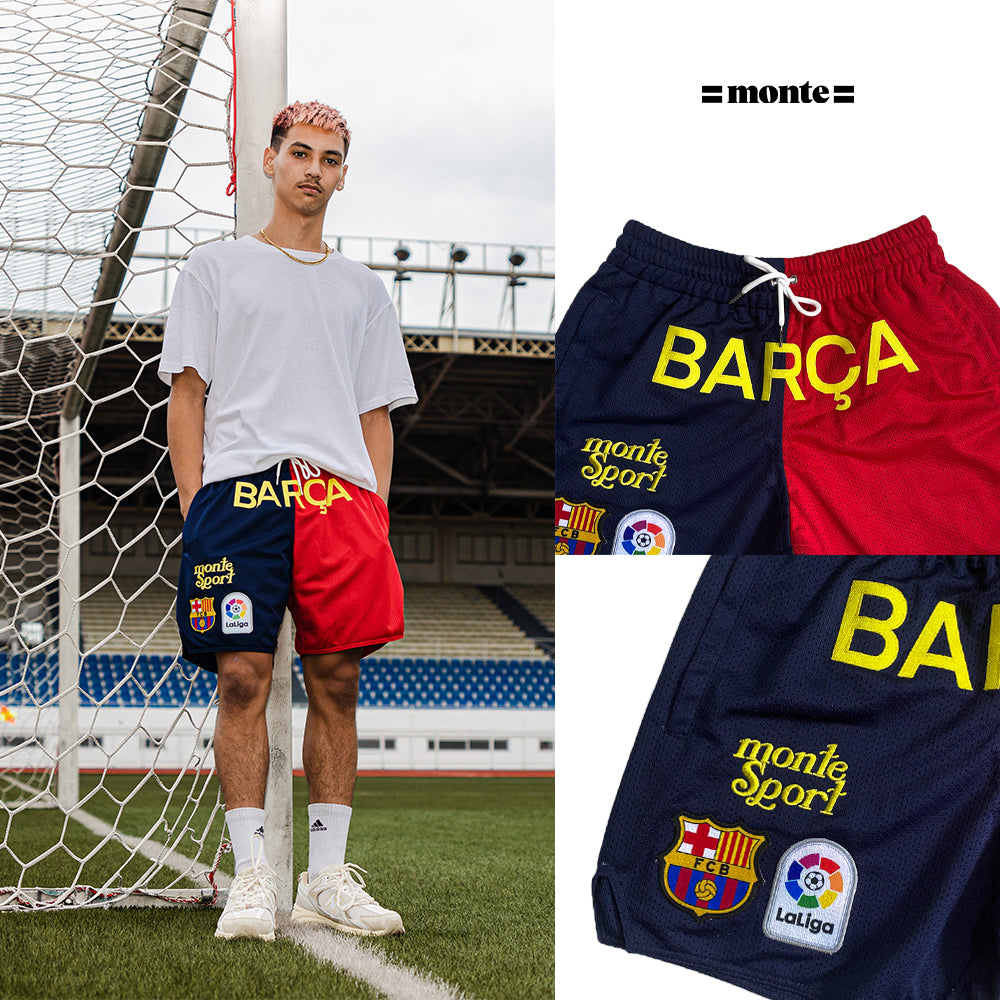 Monté “ BARCA MESSI” Mesh Shorts