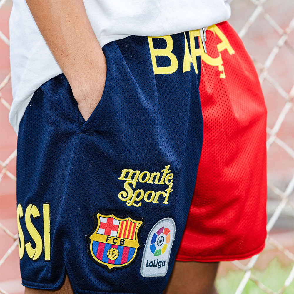 Monté “ BARCA MESSI” Mesh Shorts