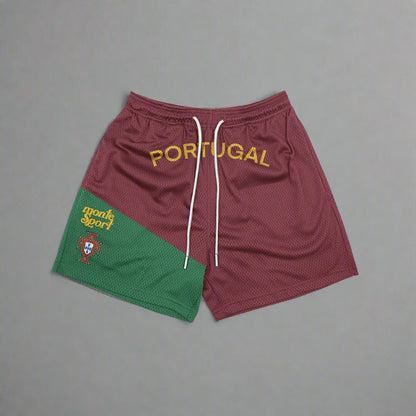 Monté PORTUGAL "RONALDO” Mesh Shorts