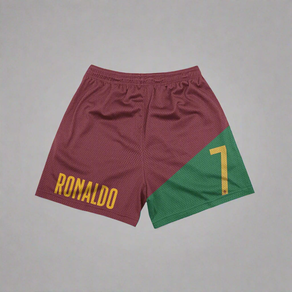 Monté PORTUGAL "RONALDO” Mesh Shorts