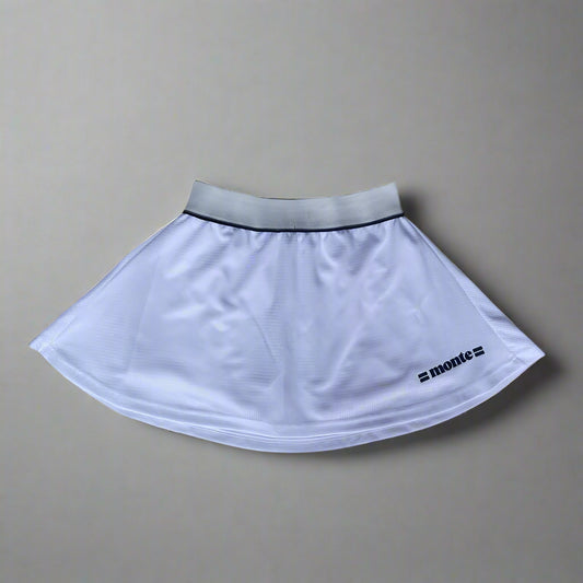 Monté "SERENA" Tennis Skirt - White