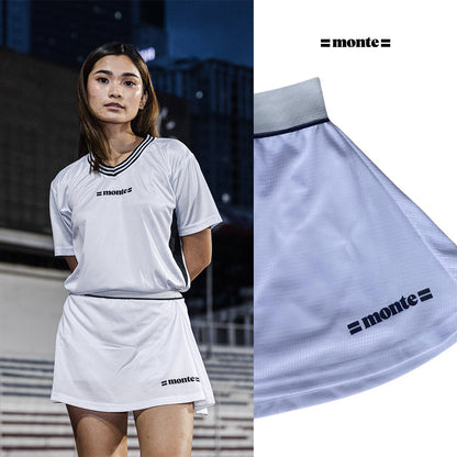 Monté "SERENA" Tennis Skirt - White